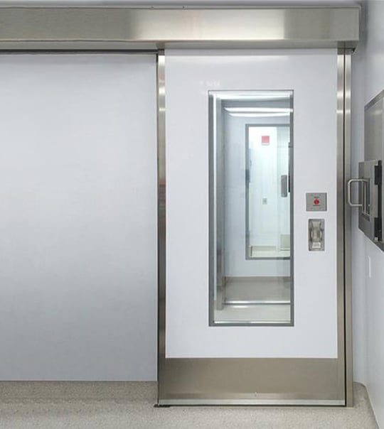 Molded Fiberglass Single Sliding Door