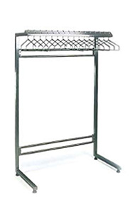 Single-Sided Cleanroom Gowning Rack