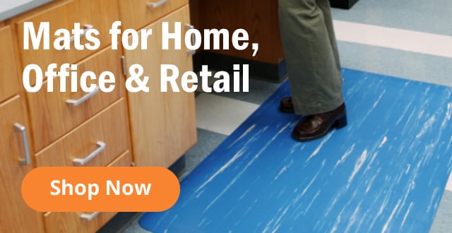 Anti-Fatigue Mats for Home, Office & Retail