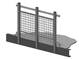 Mezzanine Wire Mesh Handrail