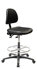 ergoCentric Polyurethane Cleanroom Chair