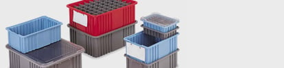 LEWISBins+ Divider Box Containers
