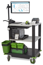 Newcastle PC Series Heavy Duty Mobile Workstation