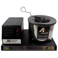 American Beauty D-600C Digital Mid-Capacity Solder Pot with Ceramic Coated Crucible, 2.5/3.5 Ib. Capacity