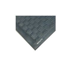 Andersen 370 Cushion Station Solid Indoor Wet/Dry Anti-Fatigue Mat, Black