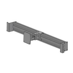 Arlink 4070 Monitor Mounting Rail with Knuckle, 30"