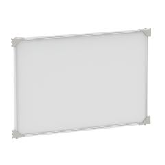 Reversible Markerboard/Tackboard Panel, 30" x 30"