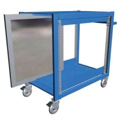 CBOS3638-S Staging Station-Style Bolted Stencil Cart, 36" x 37" x 38"