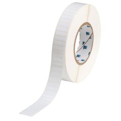Brady THT-49-423-10 Glossy Polyester Barcode and Solar Panel Labels, White, 0.90" x 0.25", Roll of 10,000