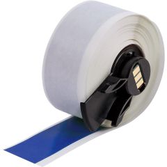 Brady Worldwide M6C-1000-595-BL All Weather Vinyl Label Tape with Permanent Adhesive, Blue, 1" x 50' Roll