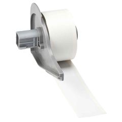 Brady Worldwide M7C-1000-595-WT All Weather Vinyl Label Tape with Permanent Adhesive, White, 1" x 50' Roll