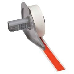 Brady Worldwide M7C-500-595-OR All Weather Vinyl Label Tape with Permanent Adhesive, Orange, 0.5" x 50' Roll