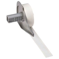 Brady Worldwide M7C-500-595-WT All Weather Vinyl Label Tape with Permanent Adhesive, White, 0.5" x 50' Roll