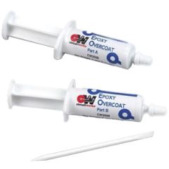 Chemtronics CW2500 CircuitWorks&reg; Epoxy Overcoat, 4.0g Adhesive Syringes (Case of 12)