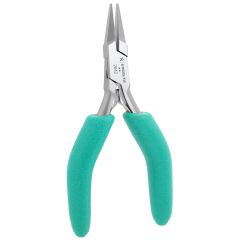 Excelta 2642 &#9733;&#9733; ESD-Safe Duck-Billed Small, Flat Nose Stainless Steel Pliers