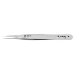 Excelta 3C-SA-PI Two Star 4.25" Straight Very Fine Point Anti-Magnetic Tweezer