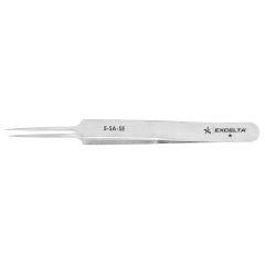 Excelta 5-SA-SE One-Star Stainless Steel Tweezer with Ultra Fine Tips