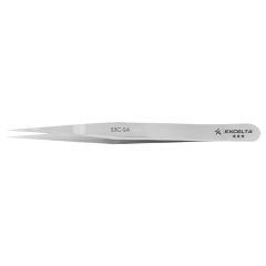 &#9733;&#9733;&#9733; Neverust&reg; Stainless Steel Anti-Crush Tweezer with Straight, Very Fine, Pointed Tips