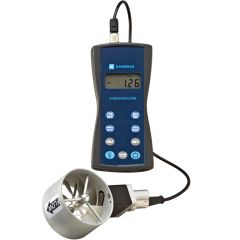 Kanomax 6824-S Anemomaster&trade; Rotating Vane Anemometer for Velocity/Temperature, Includes 1.00" Vane Probe