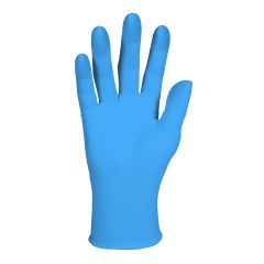 Kimberly Clark KleenGuard&trade; G10 Flex&trade; Powder-Free Recyclable 3 Mil Nitrile Gloves, Blue, 9.45" (Case of 1,000) Glove Inside