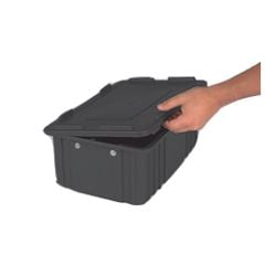 LEWISBins CDC2040-XL ESD-Safe Snap-On Cover for DC2000 Series Divider Boxes, Black