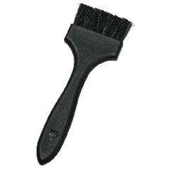 Menda 35693 Flat Firm Synthetic Yarn/Horse Hair Conductive Brush, 2"