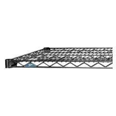 Metro 1442NBL Black Wire Shelf - Super Erecta, 14"x42"