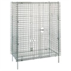 Metro SEC35S Stainless Steel Security Cage, Fits 18" x 48" Shelves