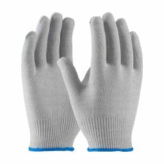 PIP 40-6410 CleanTeam&reg; ESD-Safe Uncoated Seemless Knit Nylon & Carbon Fiber Gloves, 13-Gauge, Gray (Case of 300)