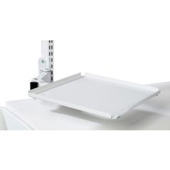 Treston 93049001P ESD-Safe Monitor/Laptop/Printer Shelf with Double Articulating Arm, 14.3" x 14.3"