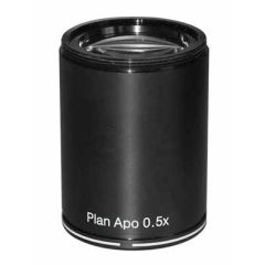 Infinity Plan Apochromatic Objective Lens for 8-80x Parallel Stereo Zoom Microscopes, 0.5x