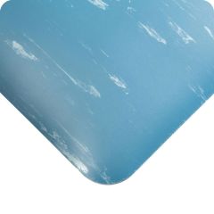 Wearwell 420 Tile-Top Anti-Microbial Anti-Fatigue Mat, Blue