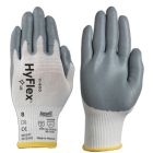 Ansell 11-800 HyFlex® Anti-Static 15-Gauge Multi-Purpose Gloves, White/Gray