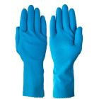 Ansell 87-155 Alphatec® Flock Lined 31 Mil Latex Gloves, Blue
