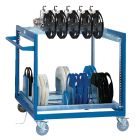 CSSWS3638 Staging Station-Style Welded SMT Cart, 36" x 37" x 38"
