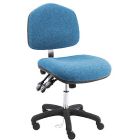 Lissner Washington Series Desk Height ESD Chair with Large Seat & Back, Fabric, Nylon Base