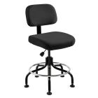 Bevco 5200-F Doral Desk Height Chair with Tubular Steel Base, Fabric
