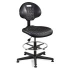 Bevco 7300 Everlast Mid-Height Chair with Black Nylon Base, Polyurethane