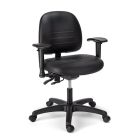 Cramer Fusion R+ Desk Height Chair with Black Nylon Base, Urethane
