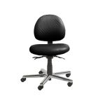 Cramer Triton R+ Desk Height ESD Chair with Aluminum Base, Urethane