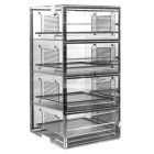 DMS 5448 Desiccator Cabinet with Plenum Wall, 4 Doors, 24" x 18" x 48"
