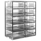 DMS 5480 Desiccator Cabinet with Plenum Wall, 10 Doors, 18" x 48" x 60"