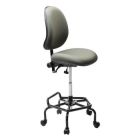 ergoCentric Ind. S2F Desk Height Chair with Tilt Control, Fabric