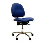 Gibo/Kodama E7000ATF Stamina Fabric ESD Chair with Saddle Seat