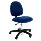 Industrial Seating Series 10 Desk Height ESD Chair with Black Nylon Base, Conductive Fabric 