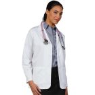 Fashion Seal® 125 Womens' Traditional Lab Jacket with 1 Inner & 2 Outer Pockets, White