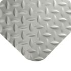 Wearwell 415 Diamond-Plate SpongeCote Mat, Grey