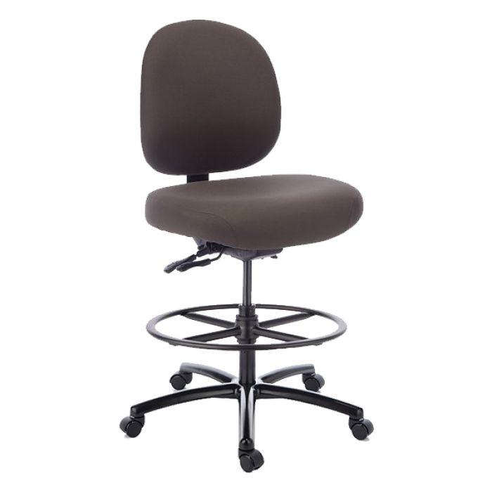 Cramer Triton Max Mid-Height Chair with Aluminum Base, Fabric or Vinyl
