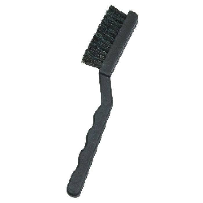 Cleaning Brush with Conductive Nylon and Hog Hair Bristles & Long  Dissipative Polypropylene Handle, 7.0 OAL
