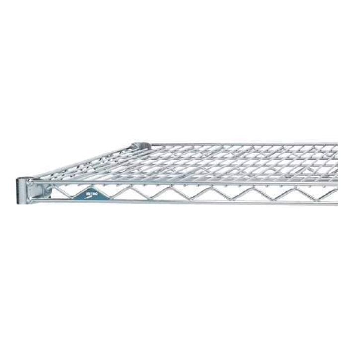 Metro 2460NC Wire Shelf 24"x60" Chrome Plated QT 2 for sale online 